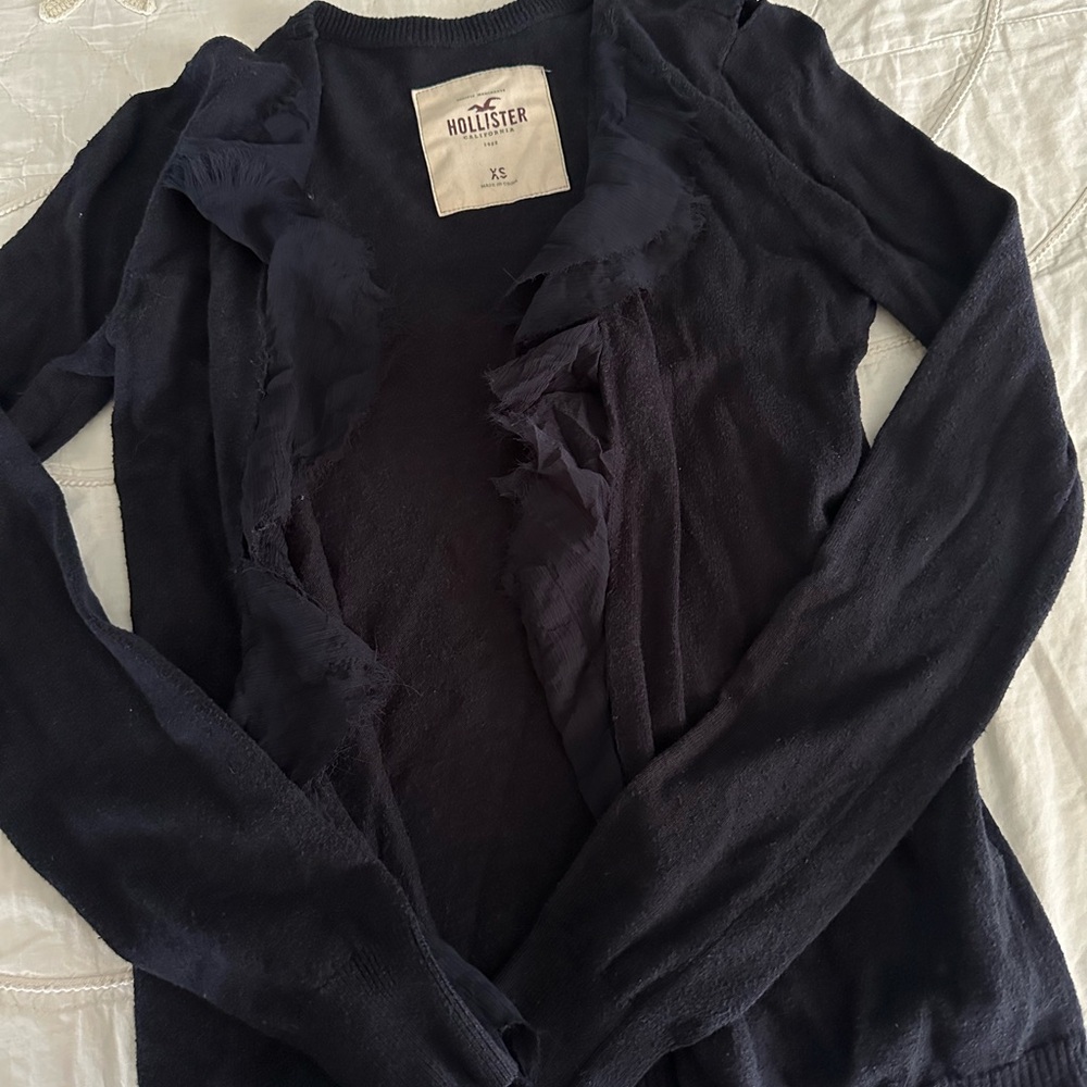 Hollister Women's Black Cardigan